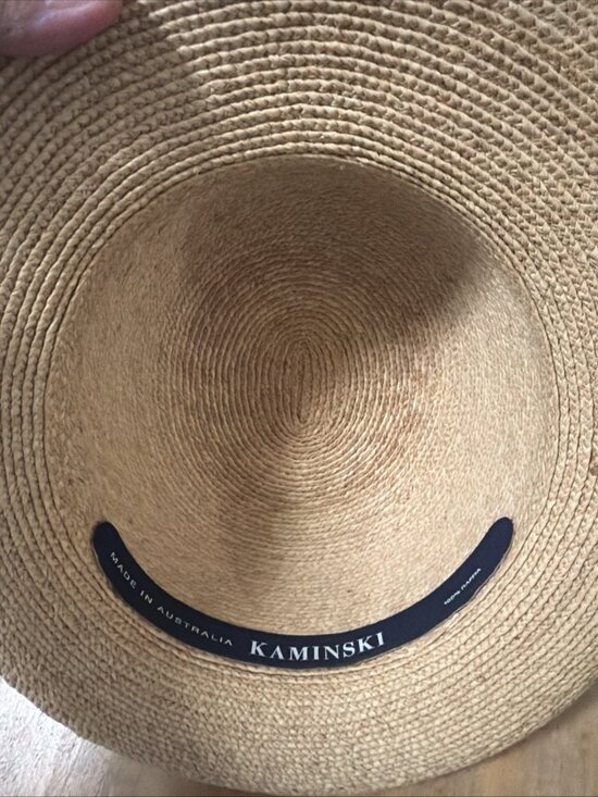 Helen Kaminski  12\'  Handmade Raffia Hat Natural Australia Cottagecore Resort main image 6
